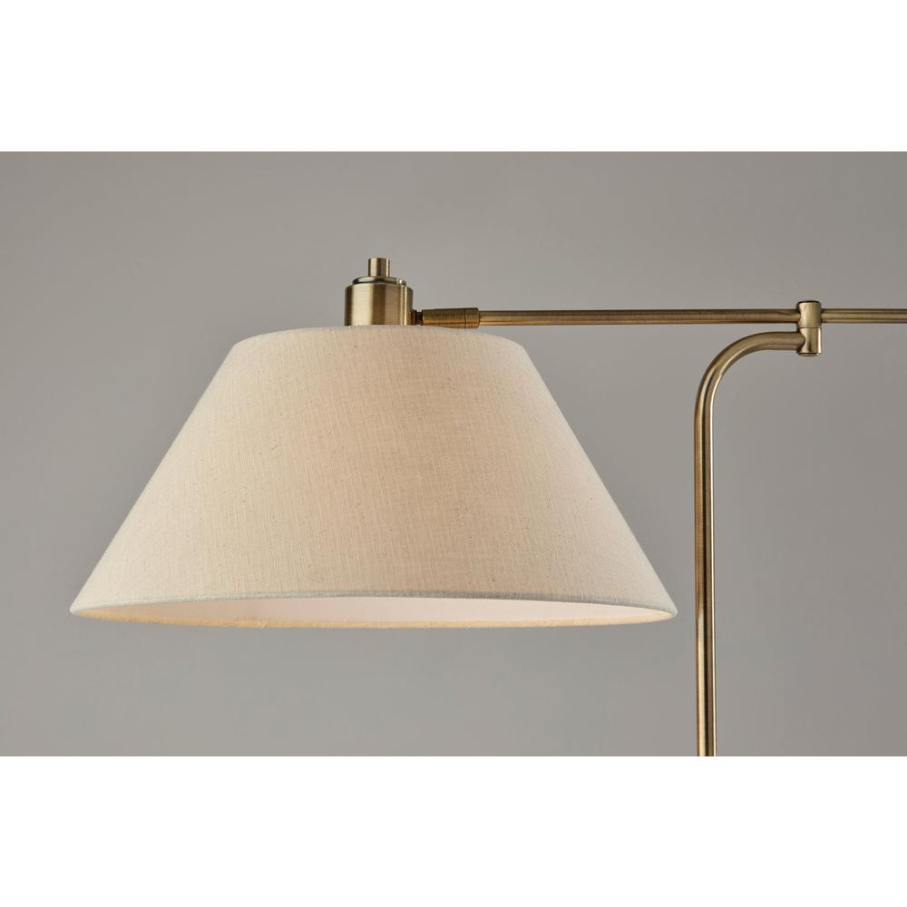 Bryson Swing-Arm Floor Lamp. Picture 6