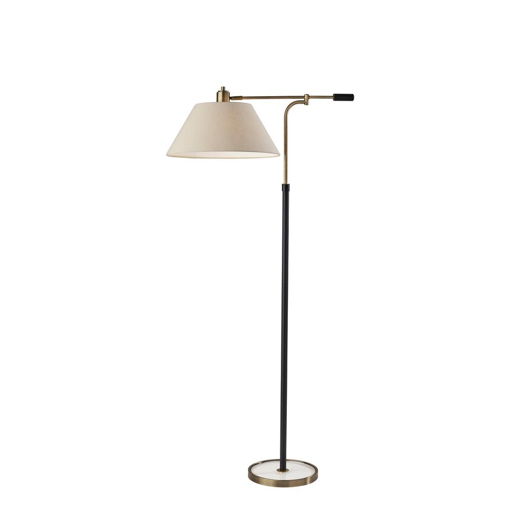 Bryson Swing-Arm Floor Lamp. Picture 1