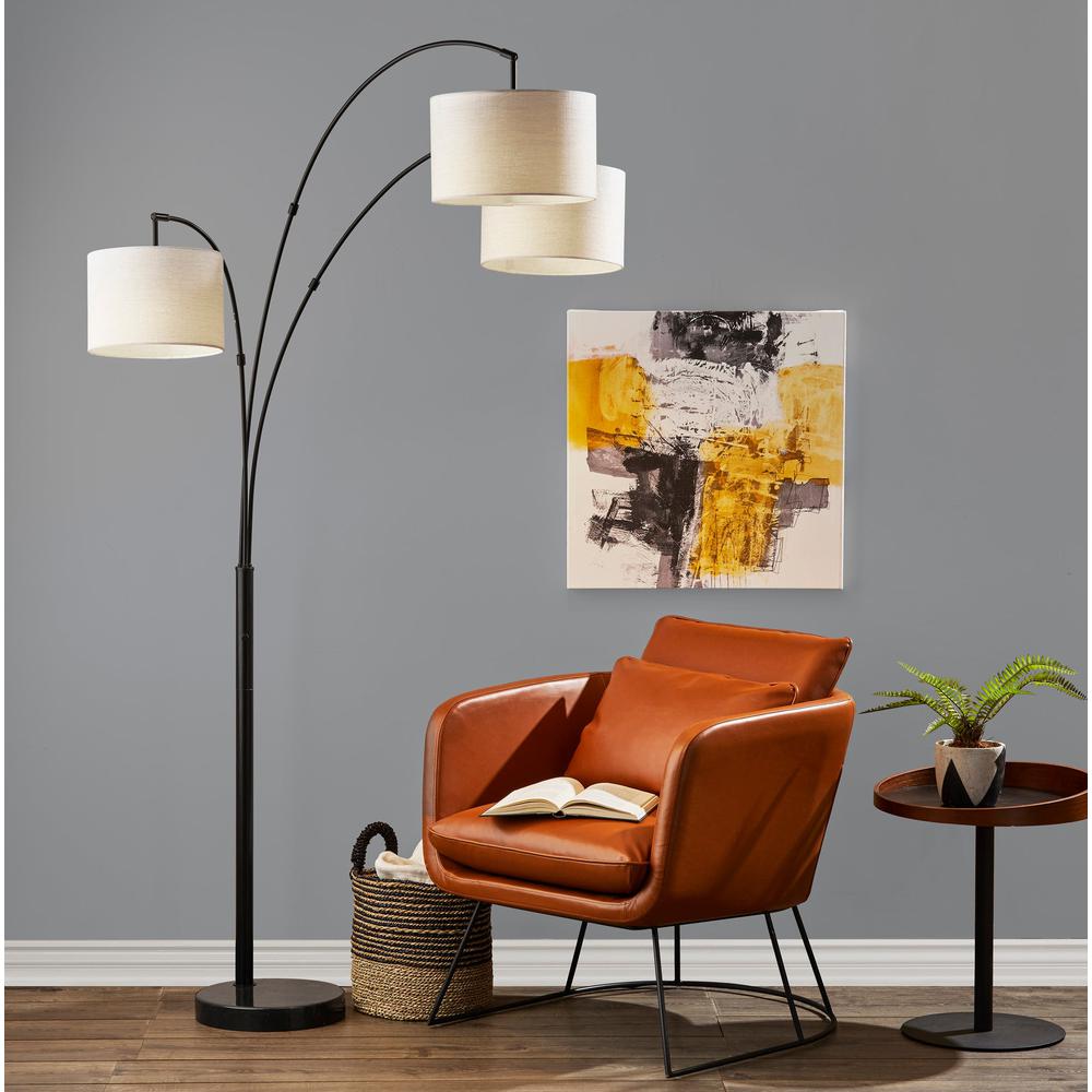 Bowery 3-Arm Arc Lamp. Picture 2