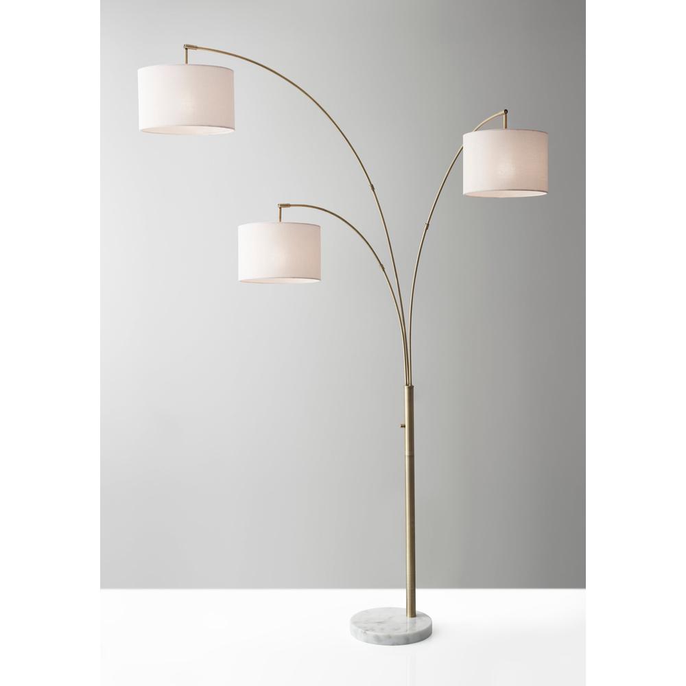 Bowery 3-Arm Arc Lamp. Picture 3
