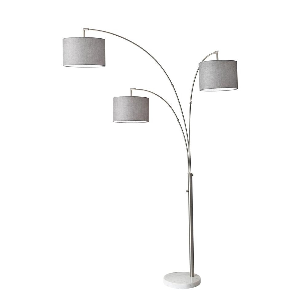 Bowery 3-Arm Arc Lamp. Picture 1