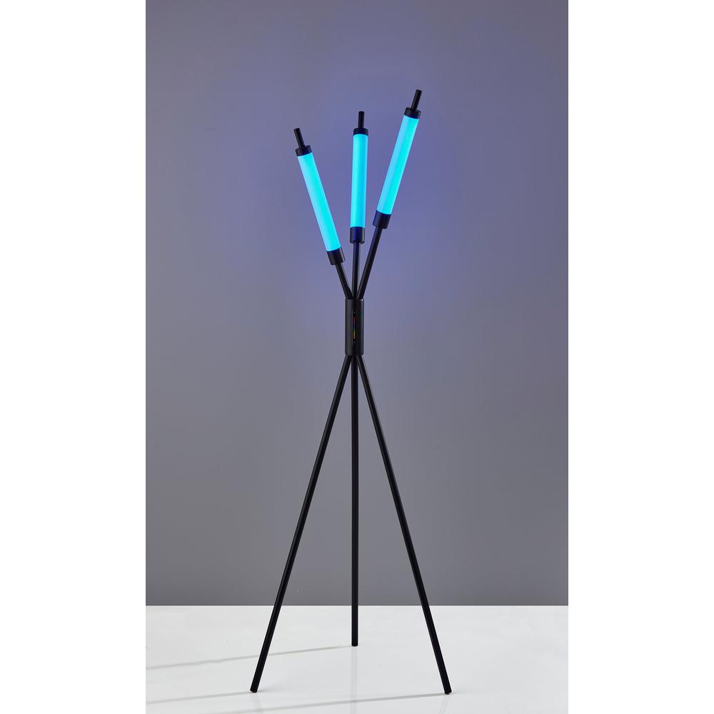 Collin LED Color Changing 3 Light Floor Lamp. Picture 3