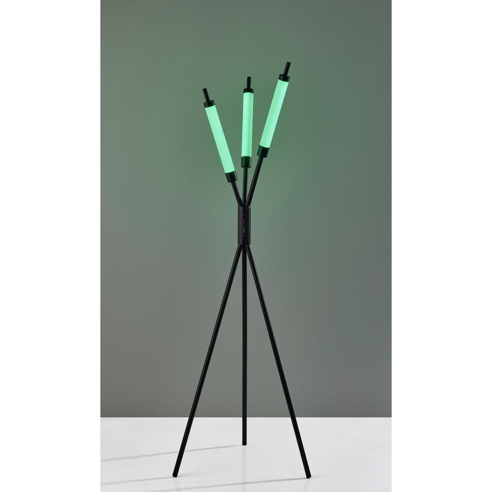 Collin LED Color Changing 3 Light Floor Lamp. Picture 4