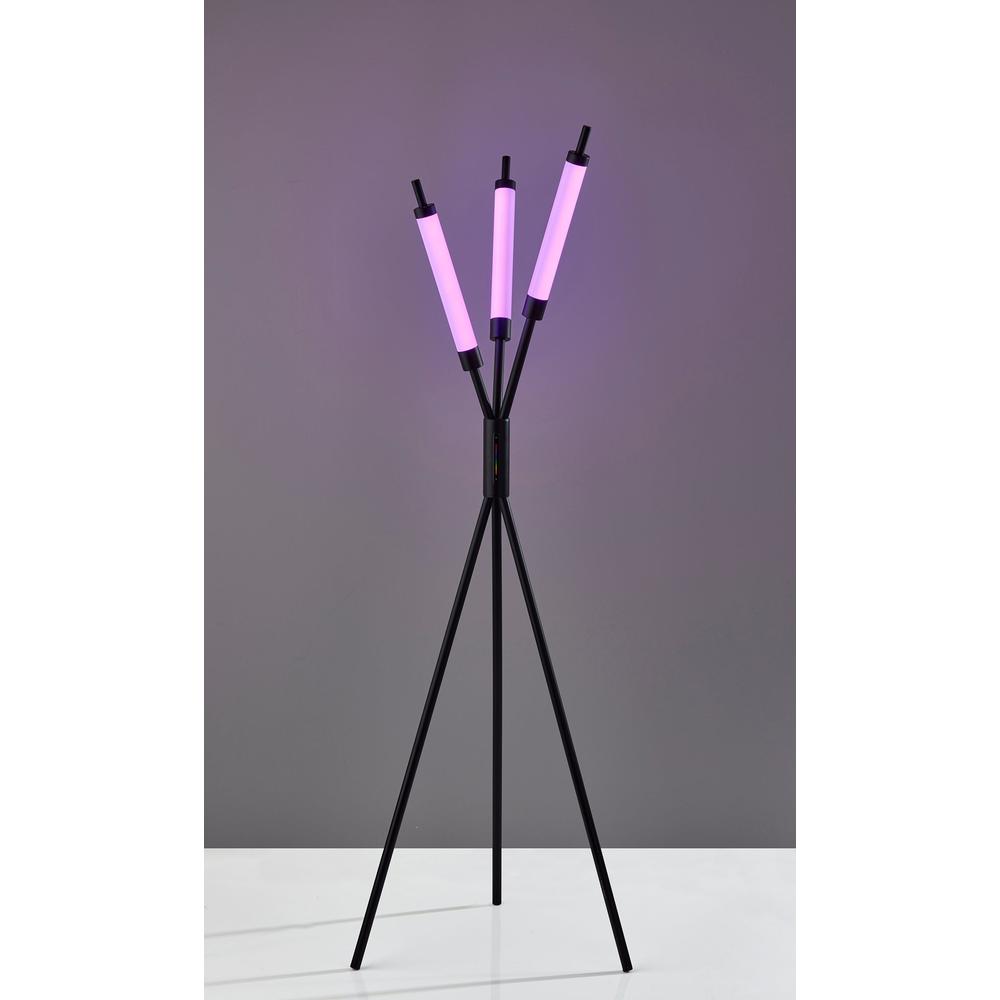 Collin LED Color Changing 3 Light Floor Lamp. Picture 5
