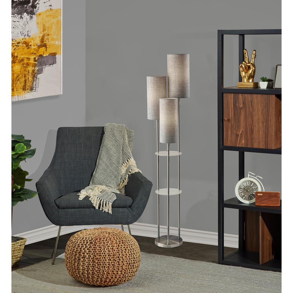 Trio Shelf Floor Lamp. Picture 2