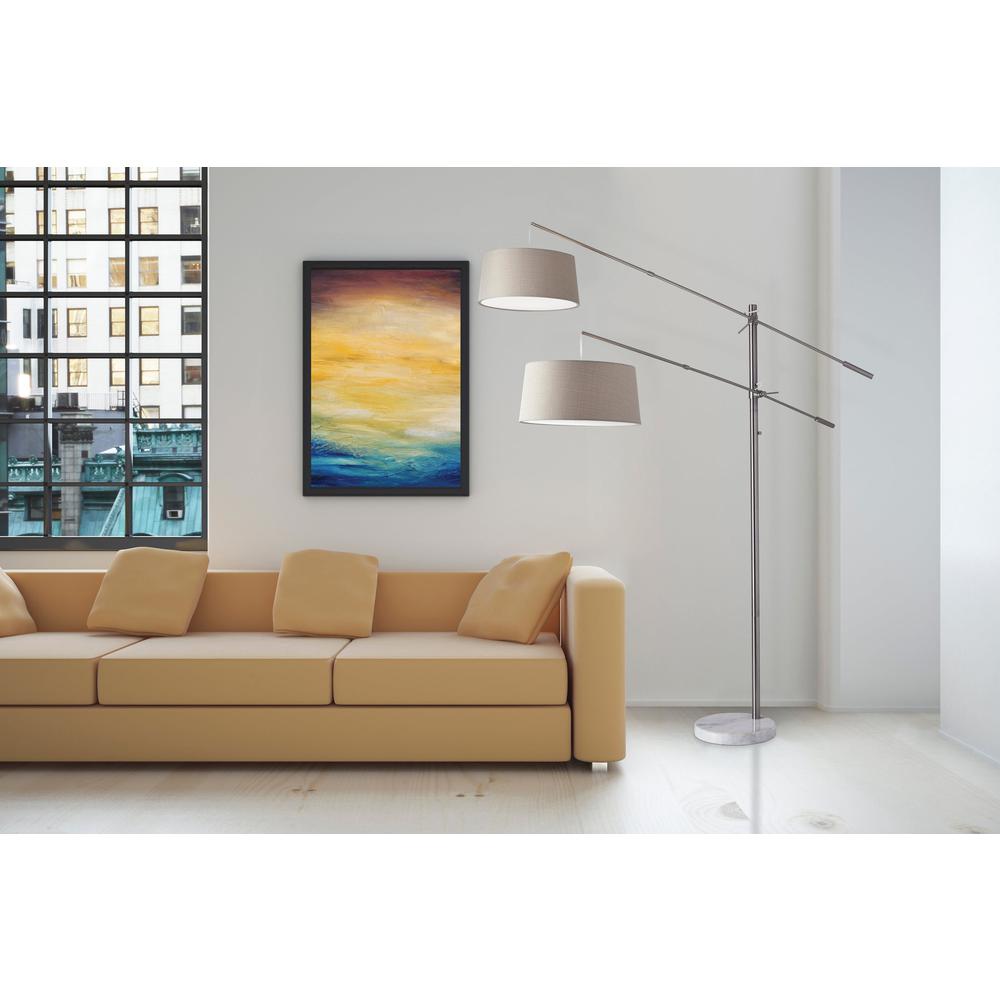 Manhattan Two-Arm Arc Lamp. Picture 2