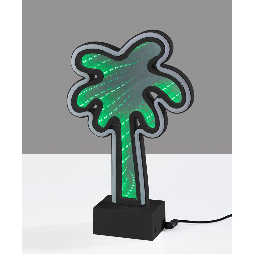 Infinity Neon Palm Tree Table/Wall Lamp. Picture 3