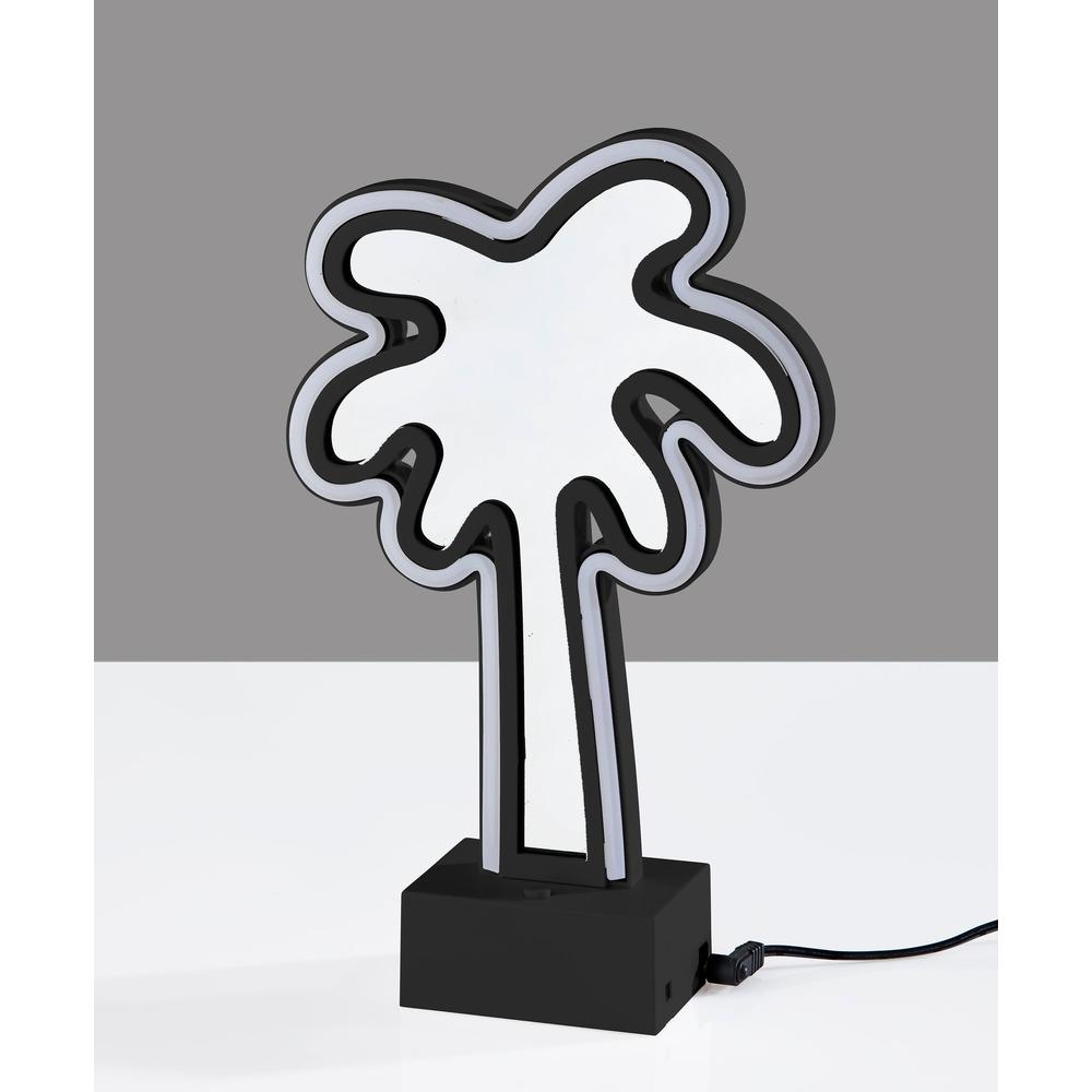 Infinity Neon Palm Tree Table/Wall Lamp. Picture 5