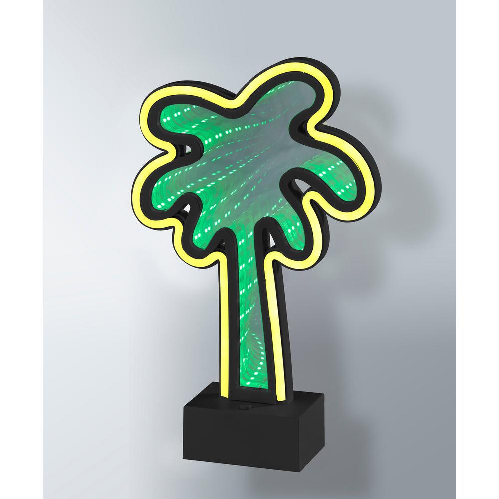 Infinity Neon Palm Tree Table/Wall Lamp. Picture 6