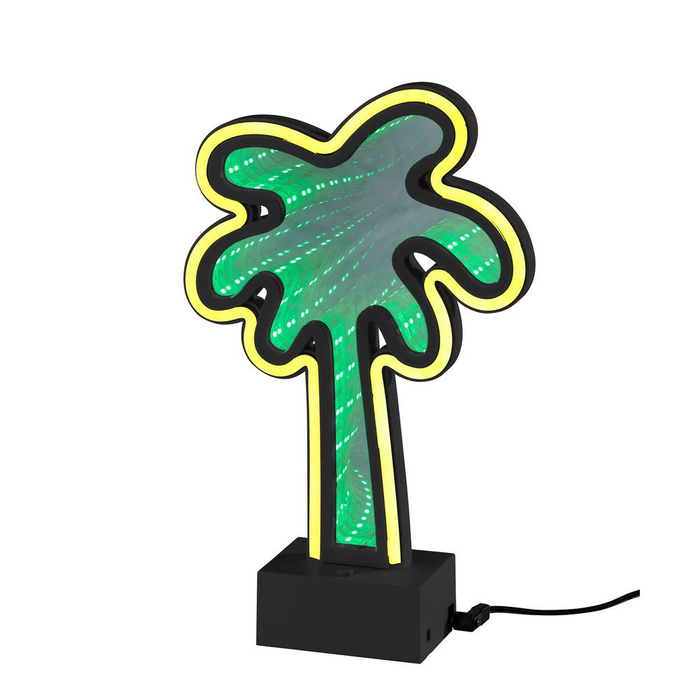 Infinity Neon Palm Tree Table/Wall Lamp. Picture 1