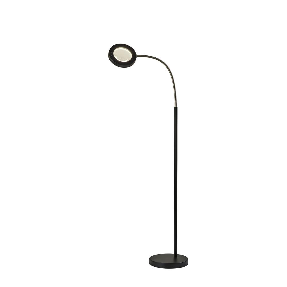 Holmes LED Magnifier Floor Lamp w/Smart Switch. Picture 1