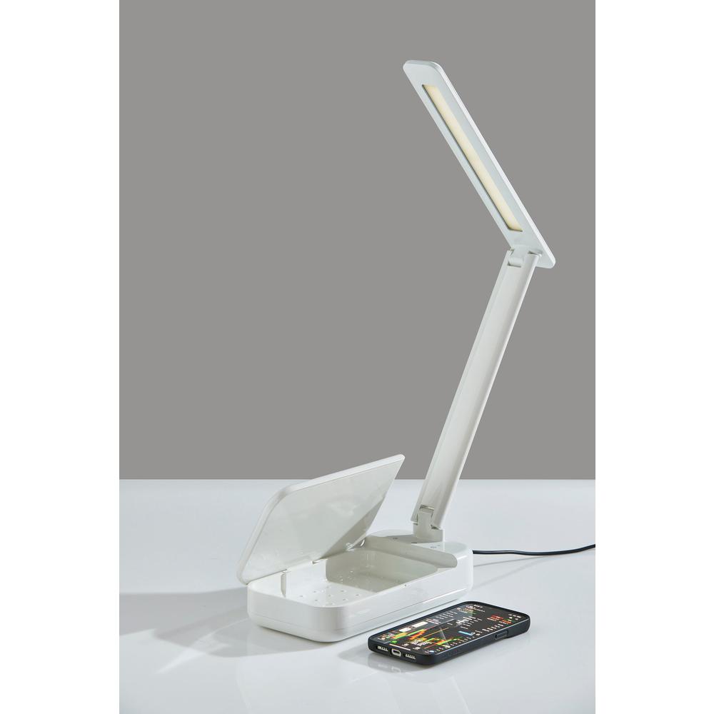 UV-C Sanitizing Desk Lamp w. Wireless Charging & Smart Switch. Picture 5