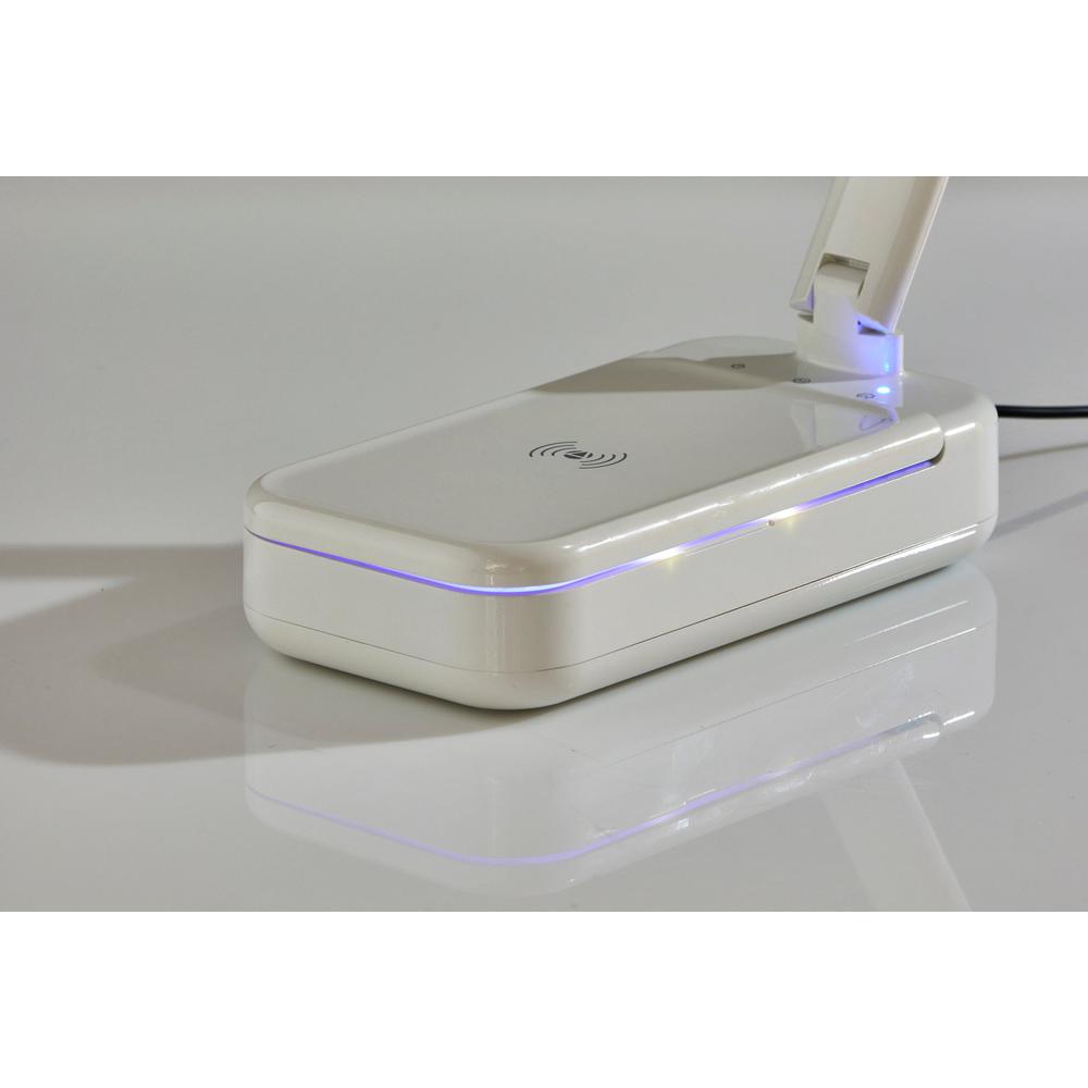 UV-C Sanitizing Desk Lamp w. Wireless Charging & Smart Switch. Picture 9