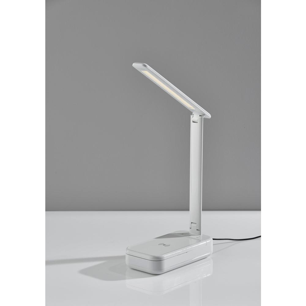 UV-C Sanitizing Desk Lamp w. Wireless Charging & Smart Switch. Picture 10