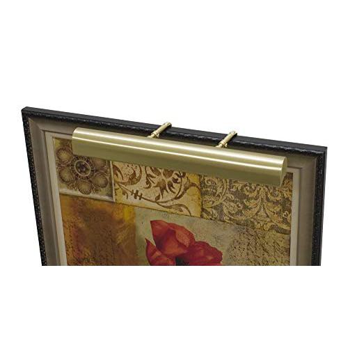 Traditional 21"  Satin Brass  CA Compliant Picture Light. Picture 2