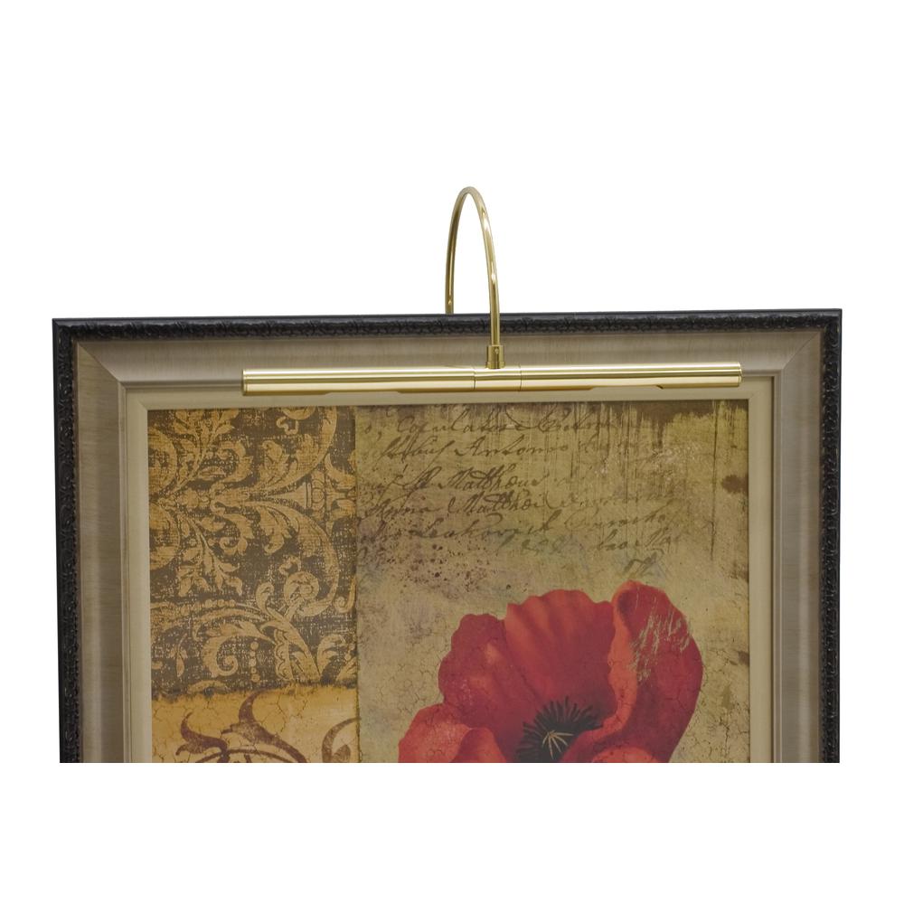 Advent Profile 16" Polished Brass Picture Light. Picture 2