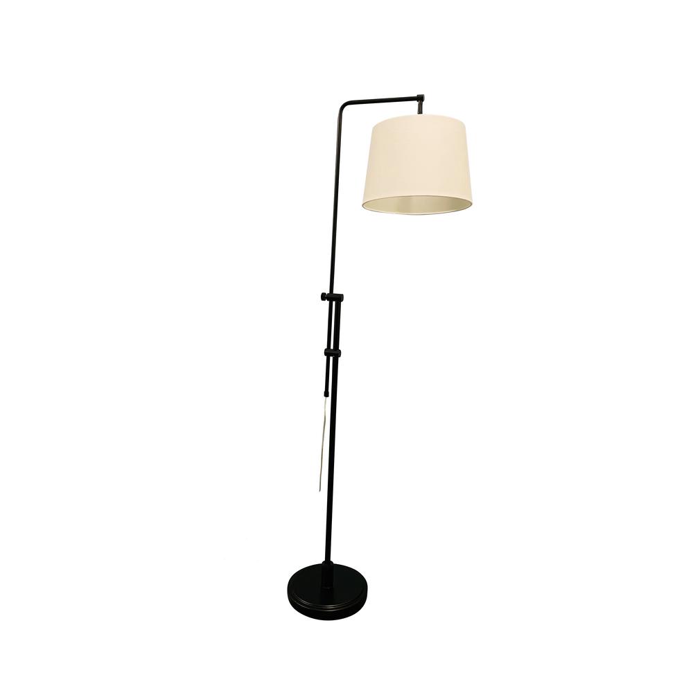 Crown Point Adjustable Downbridge Floor Lamp. Picture 2