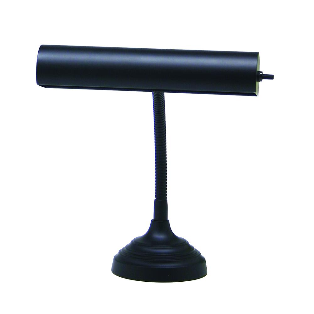 Advent 10" Black Piano/Desk Lamp. Picture 1
