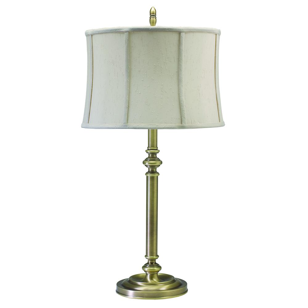 Coach 30" Antique Brass Table Lamp. Picture 1