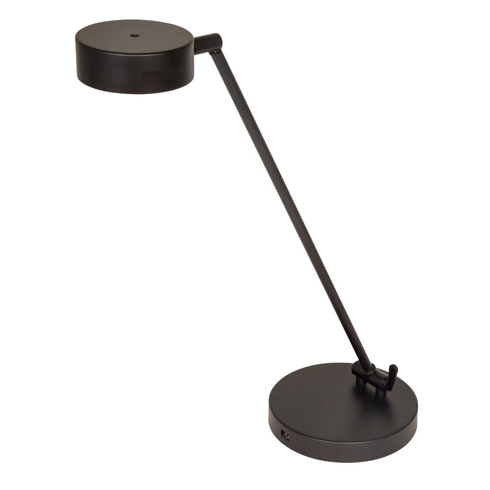 Generation adjustable LED table lamp in black. Picture 1