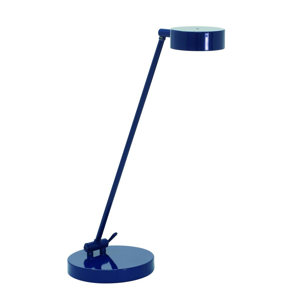 Generation Adjustable LED Table Lamp in Navy Blue. Picture 1
