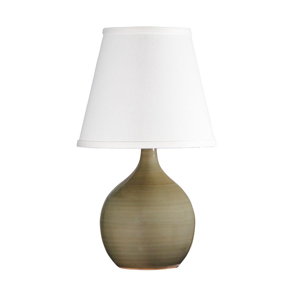 Scatchard 13.5" Mini Accent Lamp in Celadon. Picture 1