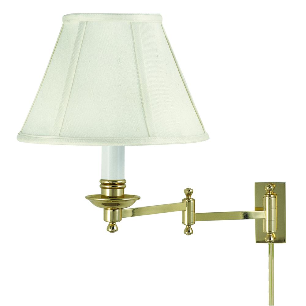 Decorative Wall Swing Lamp Polished Brass. Picture 1