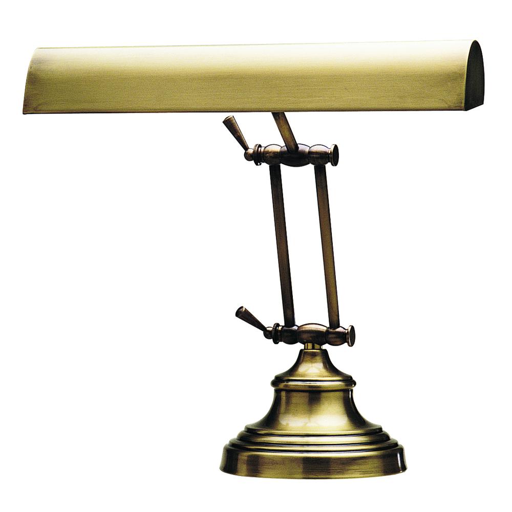 Desk/Piano Lamp 14" Antique Brass. Picture 1