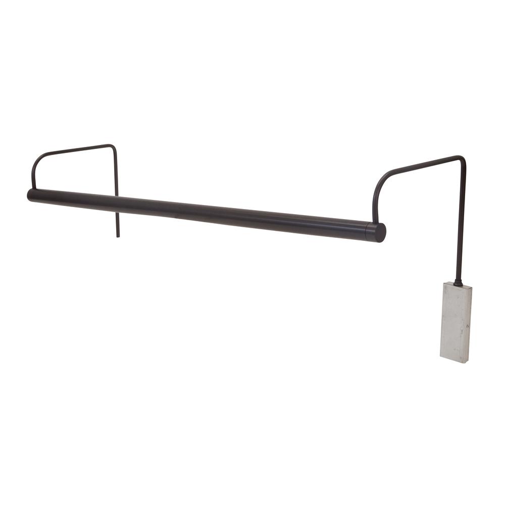 Slim-Line 29" LED Picture Light in Oil Rubbed Bronze. Picture 1