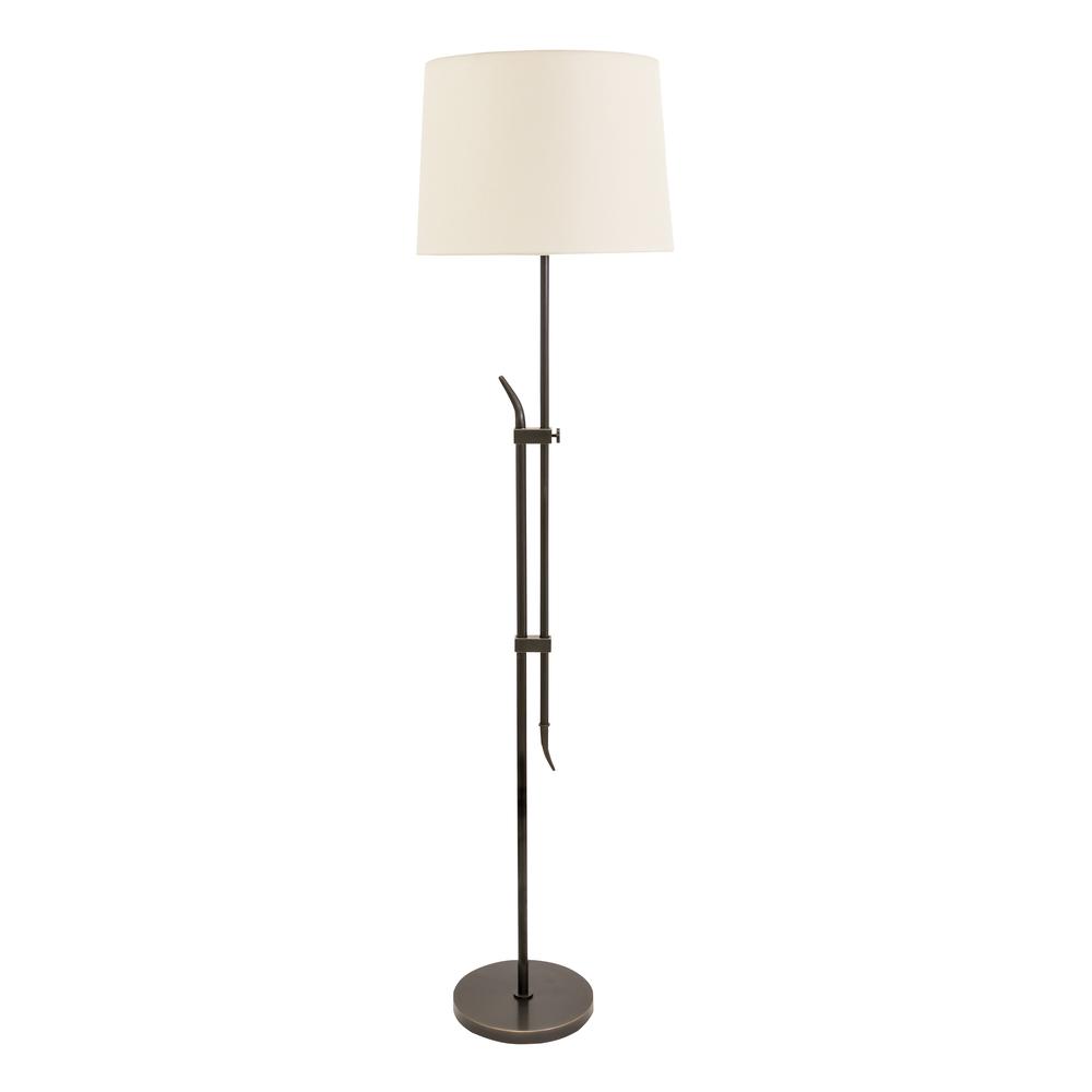 61" Windsor Adjustable Floor Lamp in Oil Rubbed Bronze. Picture 1
