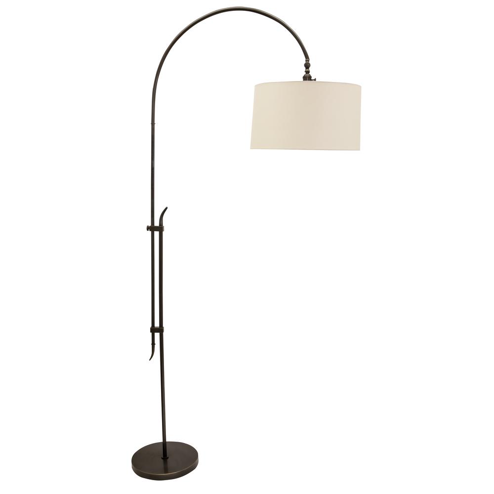 84" Windsor Adjustable Floor Lamp in Oil Rubbed Bronze. Picture 1