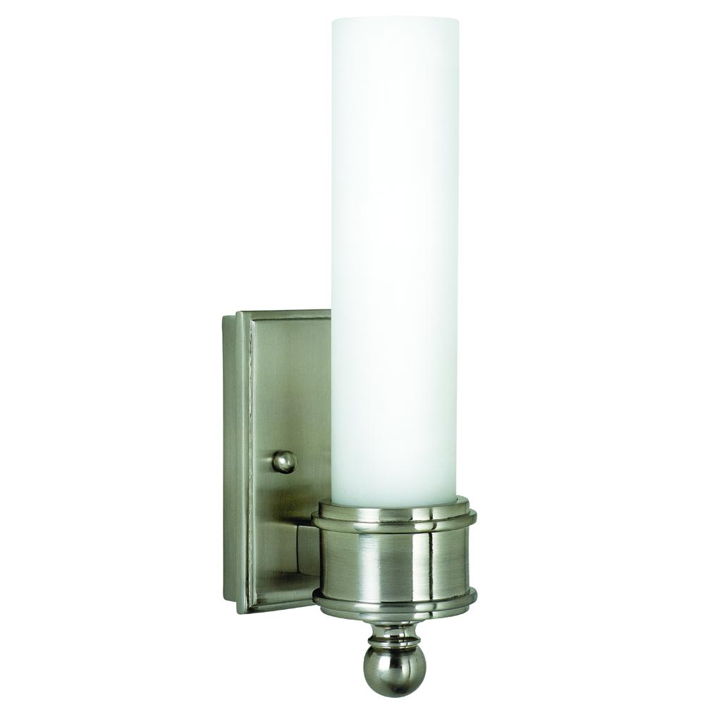 Wall Sconce Satin Nickel. Picture 1