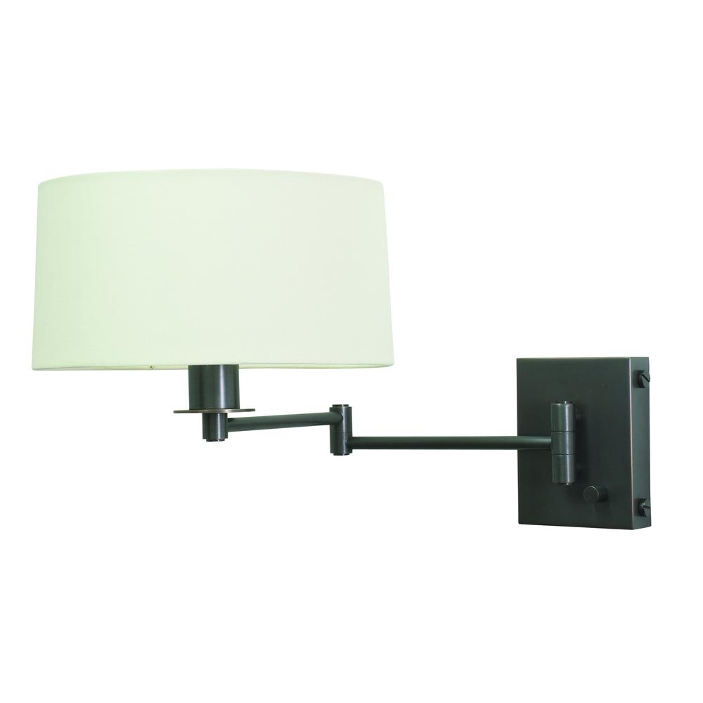 Wall Swing Lamp in Oil Rubbed Bronze with Full Range Dimmer. Picture 1