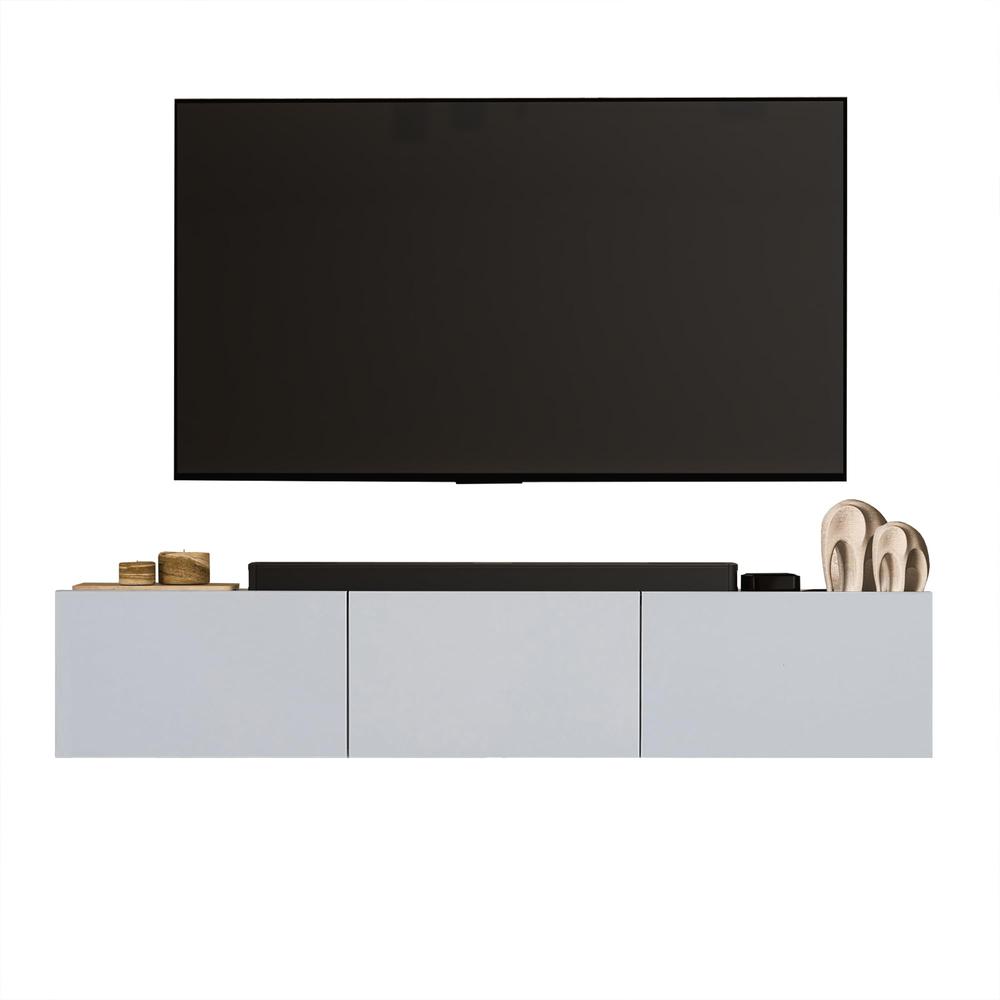 Floating TV Stand, TV Stand up to 75 inch TV, Floating TV Stand Wall Mounted. Picture 3