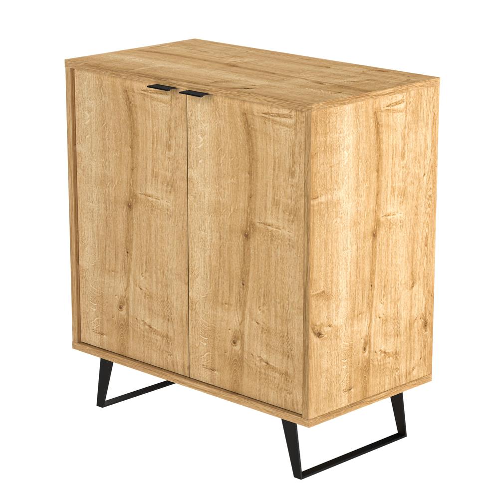 Sideboard, Storage Cabinet (2 Door, Oak). Picture 1