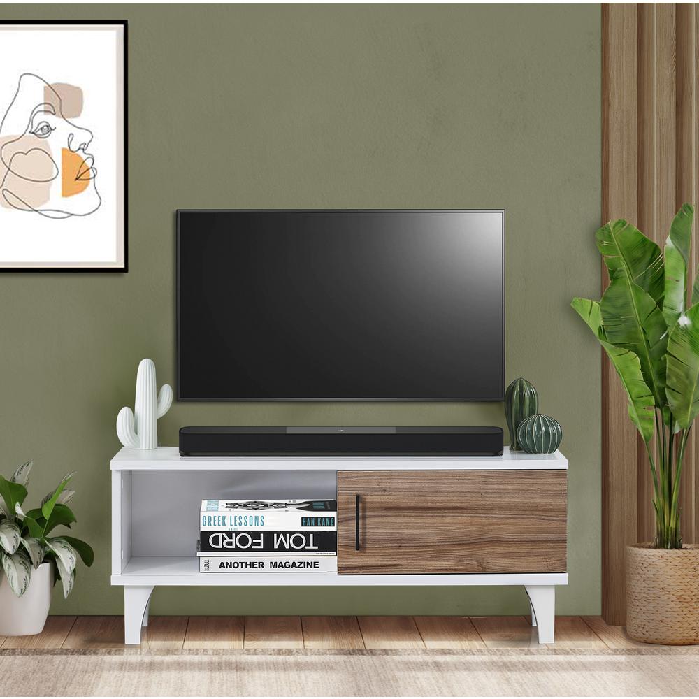 TV Stand for Bedroom - 55 Inch TV Stand - Small Entertainment Center. Picture 3