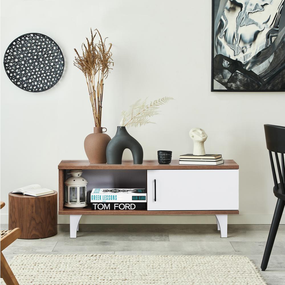 TV Stand for Bedroom, 40 inch TV Stand, Small Cabinet Console Table. Picture 5