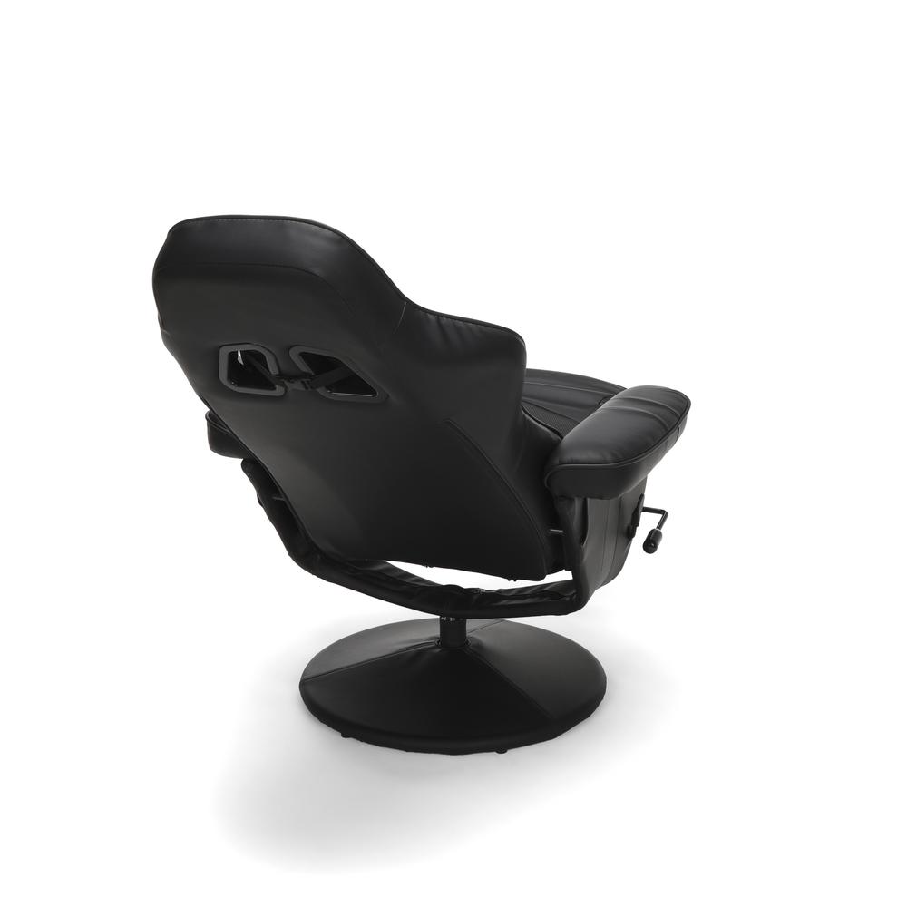 Racing Style, Reclining Gaming Chair Black. Picture 7