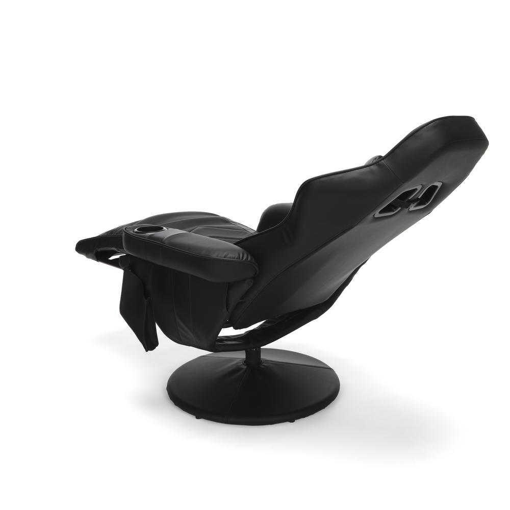 Racing Style, Reclining Gaming Chair Black. Picture 10