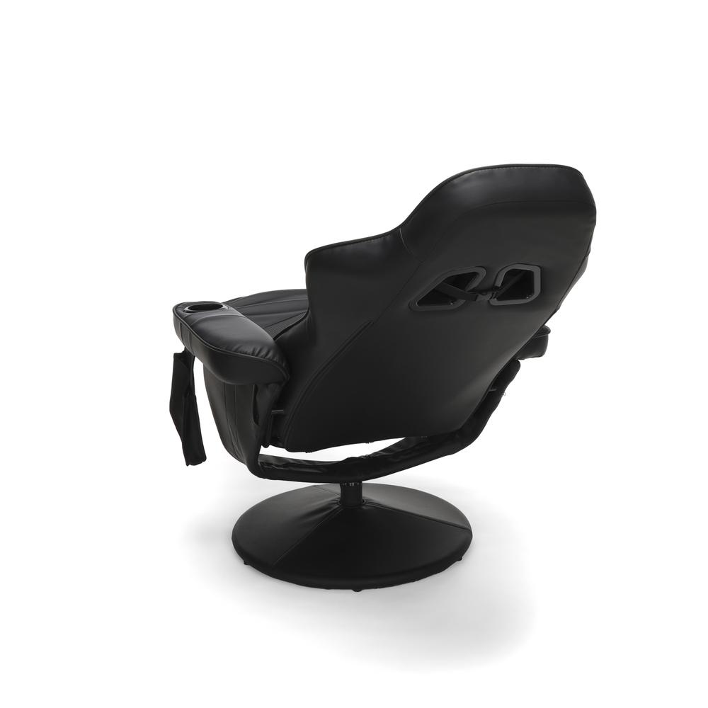 Racing Style, Reclining Gaming Chair Black. Picture 9
