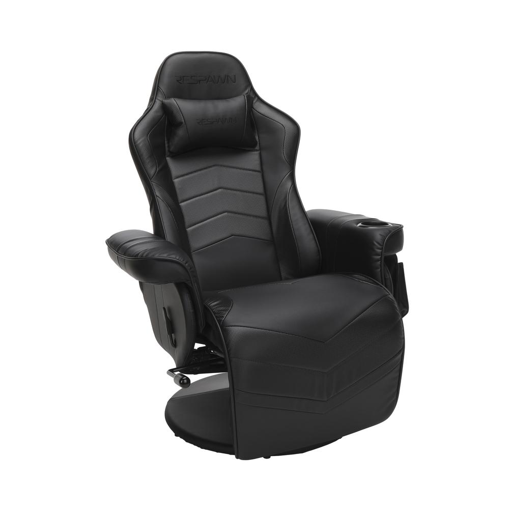Racing Style, Reclining Gaming Chair Black. Picture 1