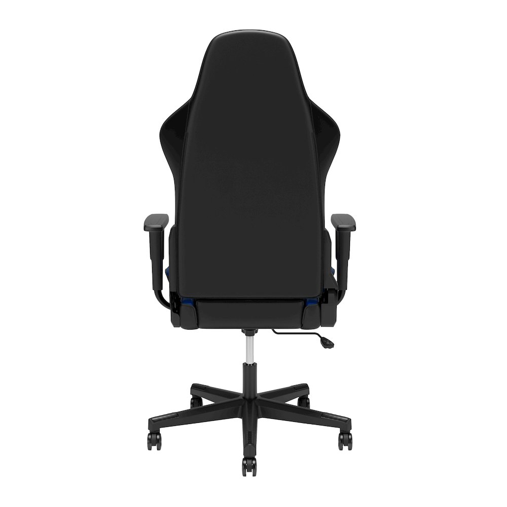 Racing Style High Back PC Computer Desk Office Chair - Blue. Picture 4