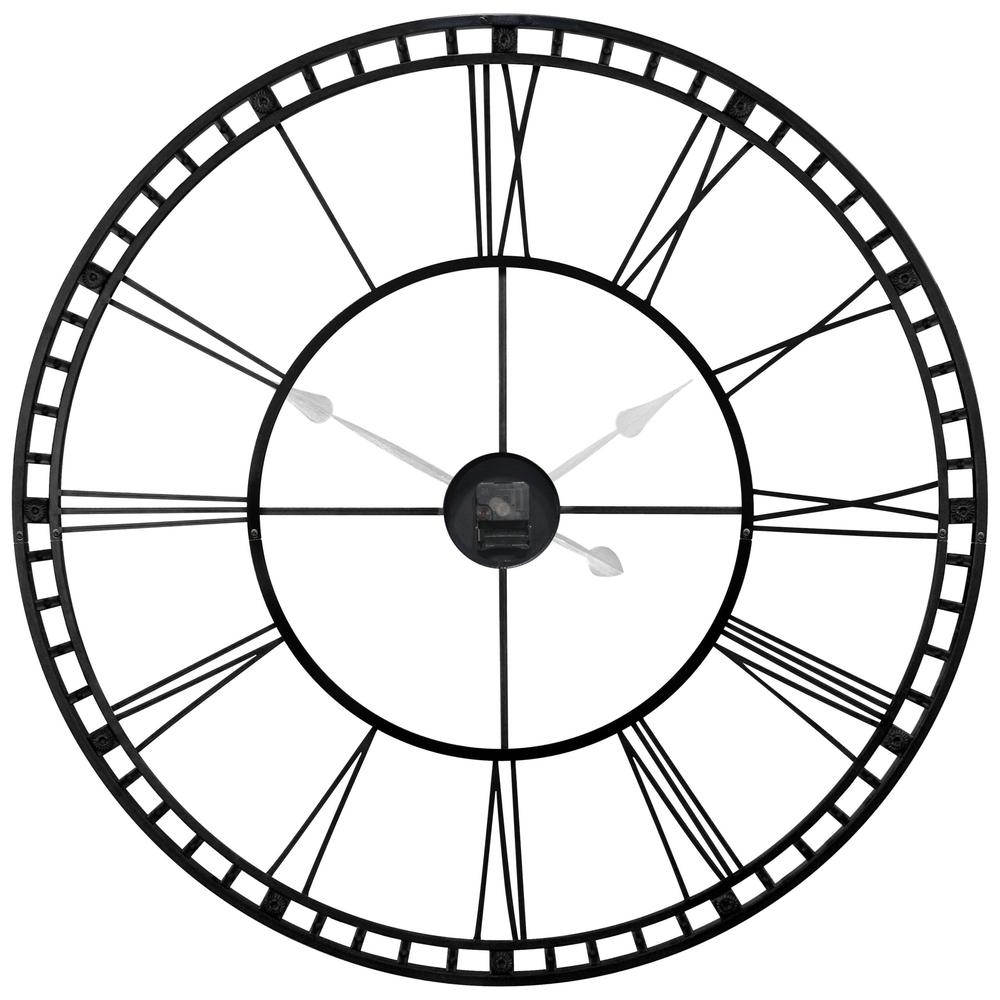 The Tower XXL - Black, 39" Wall Clock. Picture 3