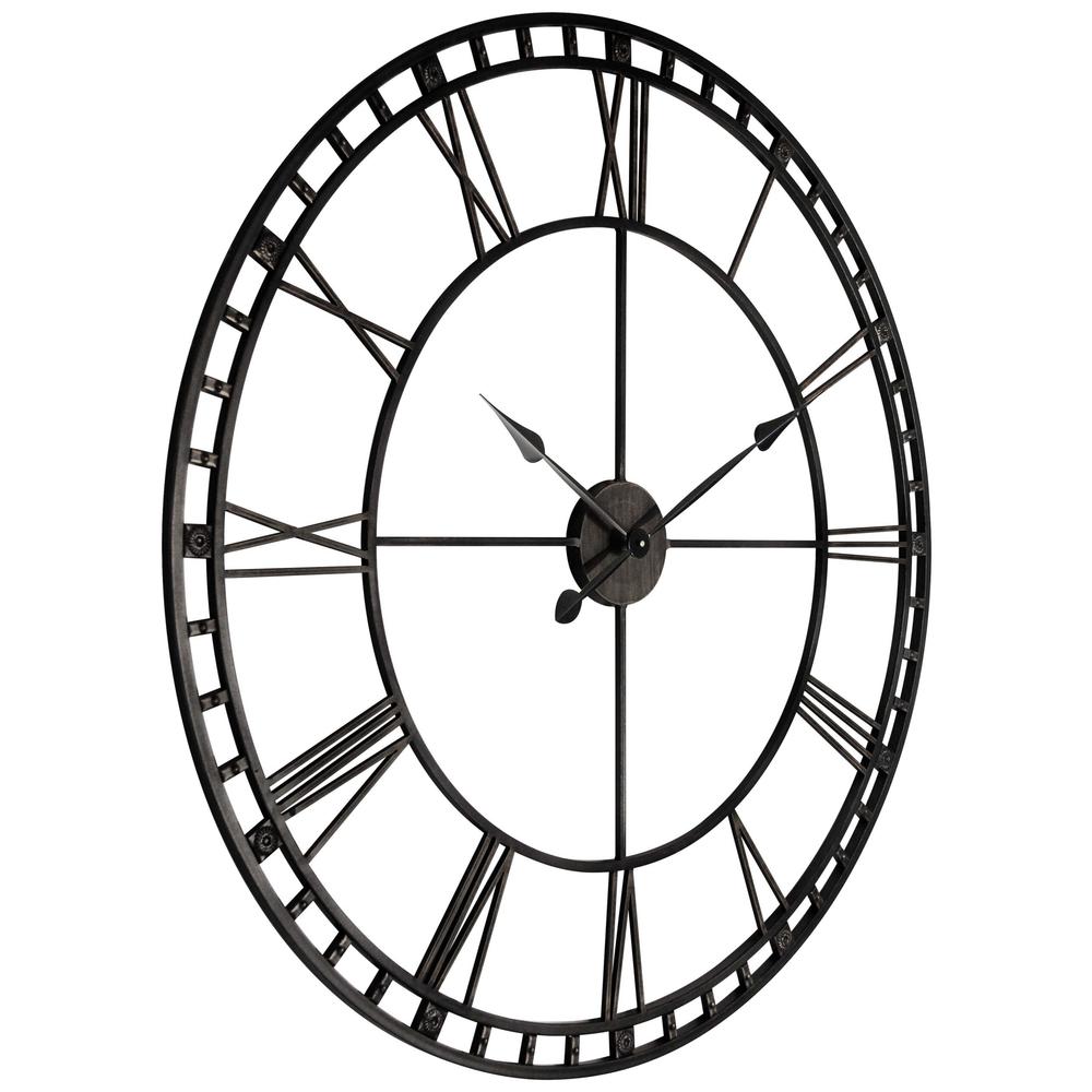 The Tower XXL - Black, 39" Wall Clock. Picture 2