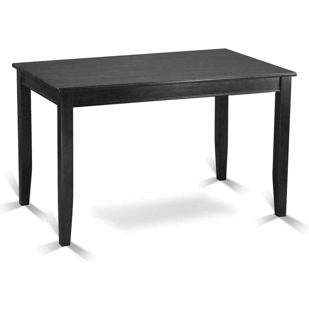 Buckland  Counter  Height  Rectangular  Table  30"x48"  in  Black  Finish. Picture 1