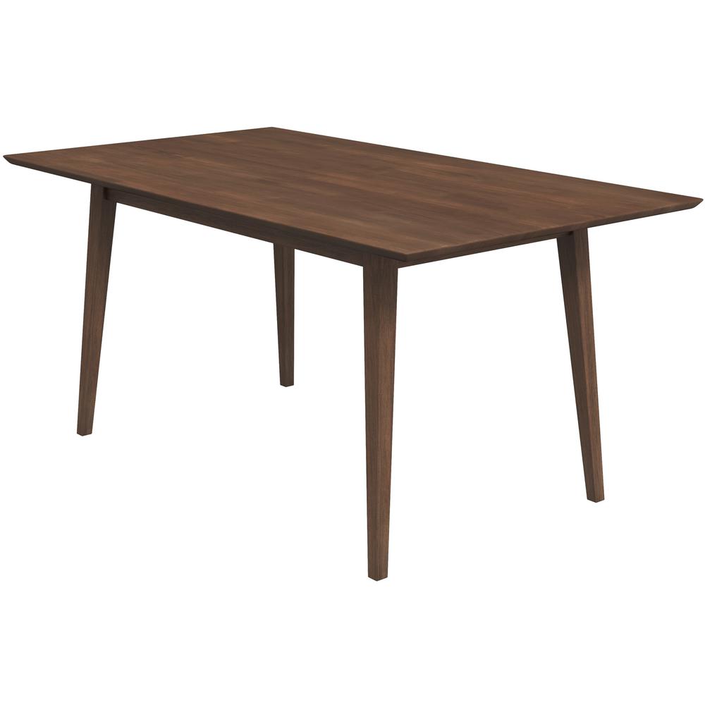 Levi Modern Style Solid Wood Rectangular Dining Kitchen Table. Picture 1