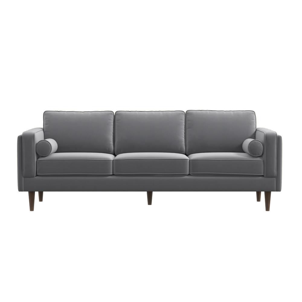 Amber Luxury Modern Velvet Sofa. Picture 1