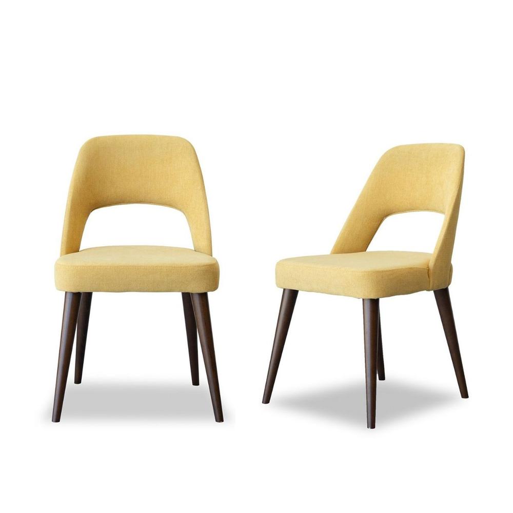 Juliana Mid Century Modern Upholstered Dining Chair (Set of 2). Picture 1