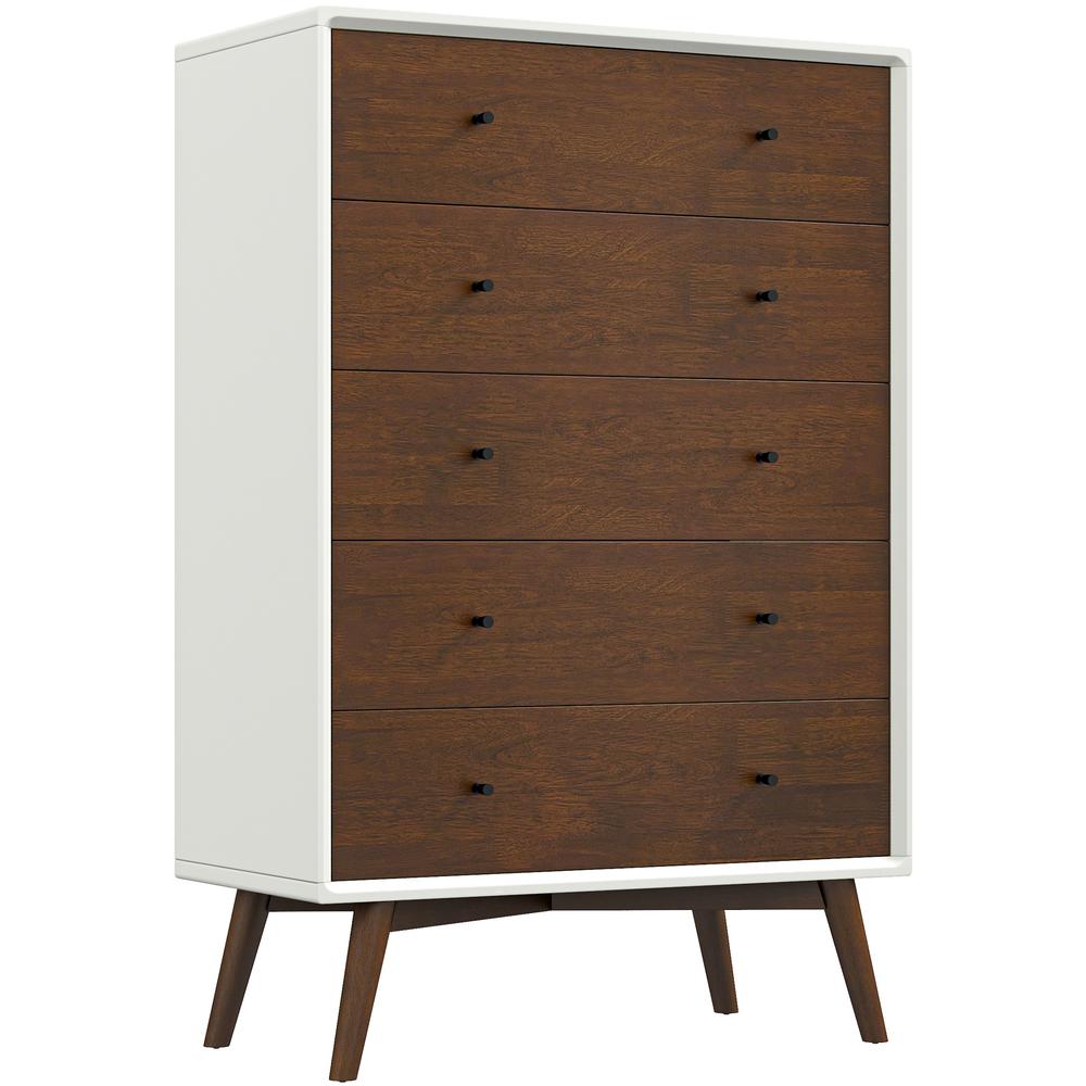Caroline Mid Century Modern Solid Wood Dresser. Picture 1