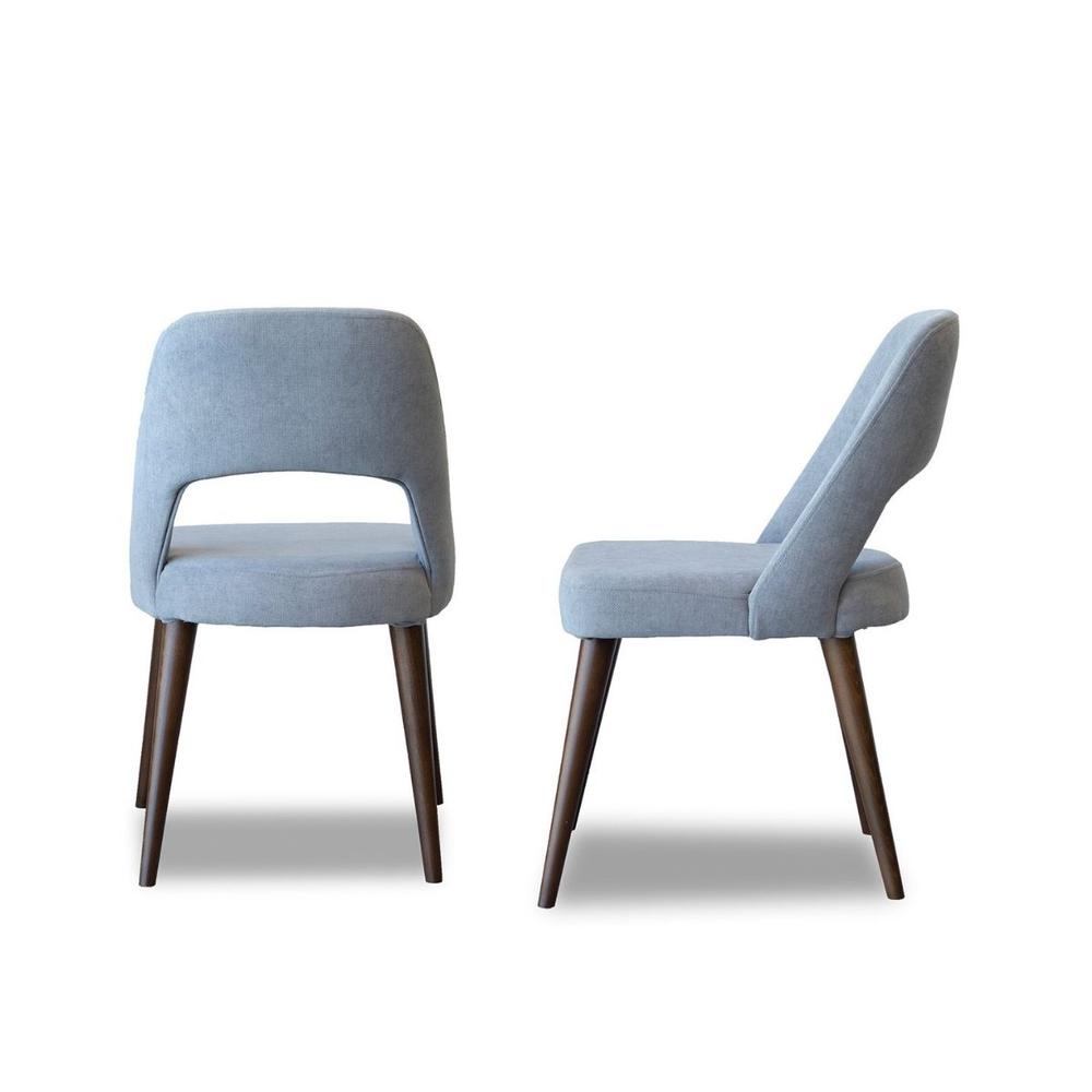 Juliana Mid Century Modern Upholstered Dining Chair (Set of 2). Picture 2